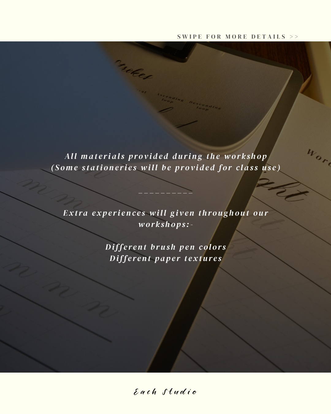 One Day Calligraphy Workshop